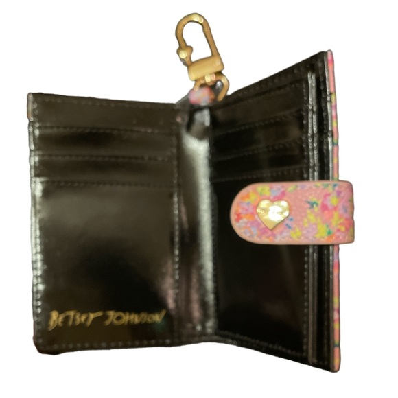 Betsey Johnson Card Blush Floral Holder NWT